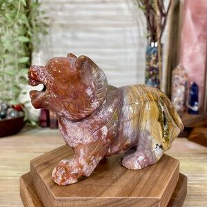 0971 Ocean Jasper Tiger Crystal Carving